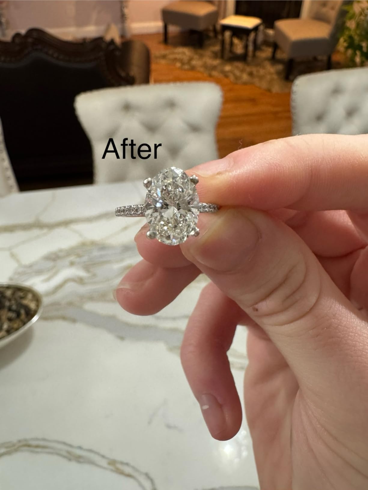 Ultrasonic Cleaner, Professional Ultrasonic Jewelry Cleaner for Diamond Ring, Silver, Gold, Earrings, Necklaces, Glasses, Denture, Retainer, Cpap, Coins, Mouthguard, Razors - VisiClean customer photo 2