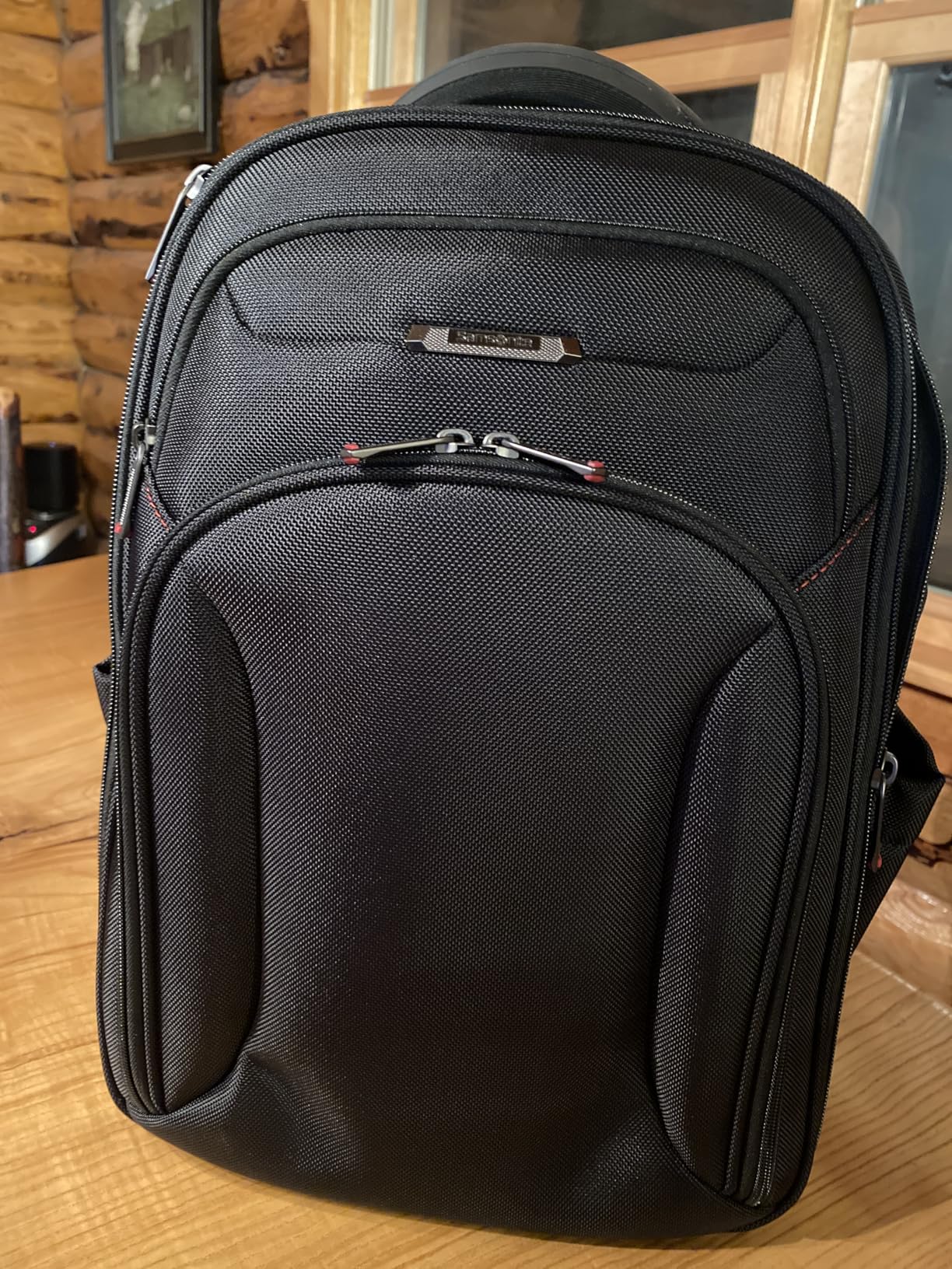 Samsonite Xenon 3.0 Checkpoint Friendly Backpack, Black, Large customer photo 1