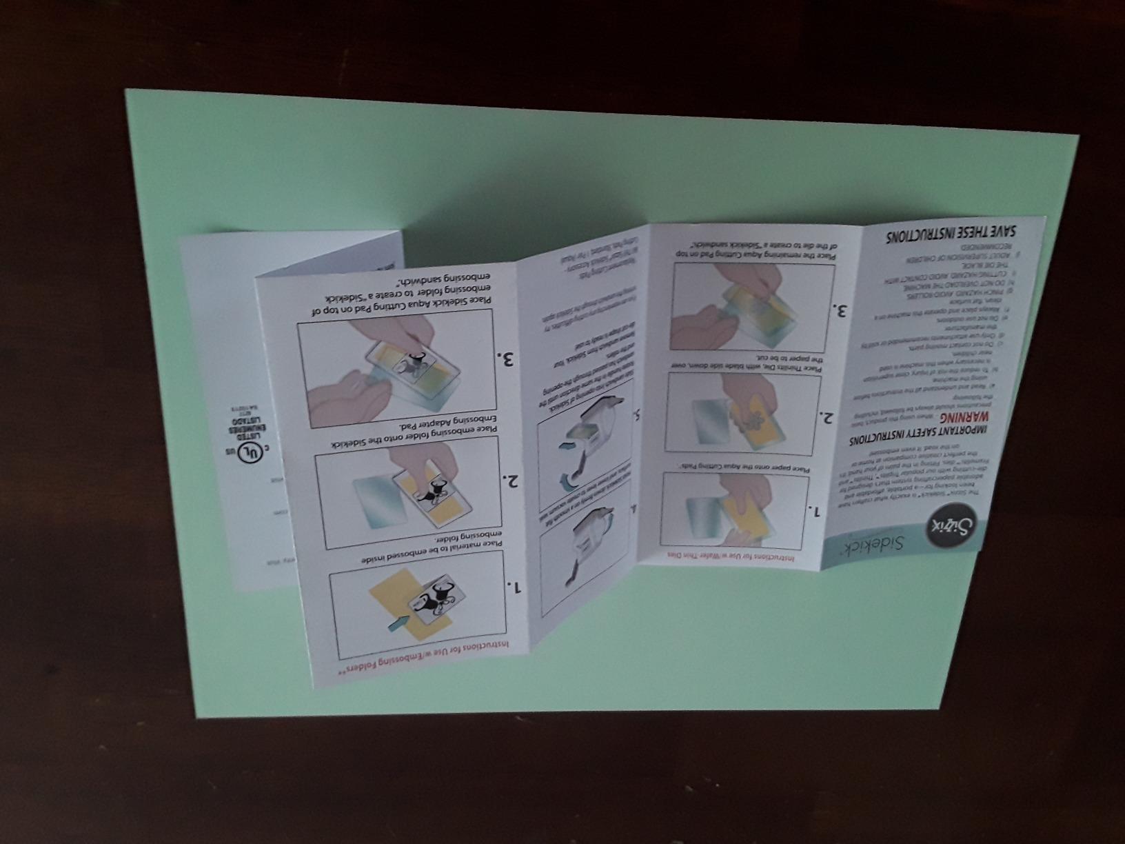 Sizzix Sidekick Starter Kit 661770 Portable Manual Die Cutting & Embossing Machine for Arts & Crafts, Scrapbooking & Cardmaking, 6.35 cm Opening, 2.5