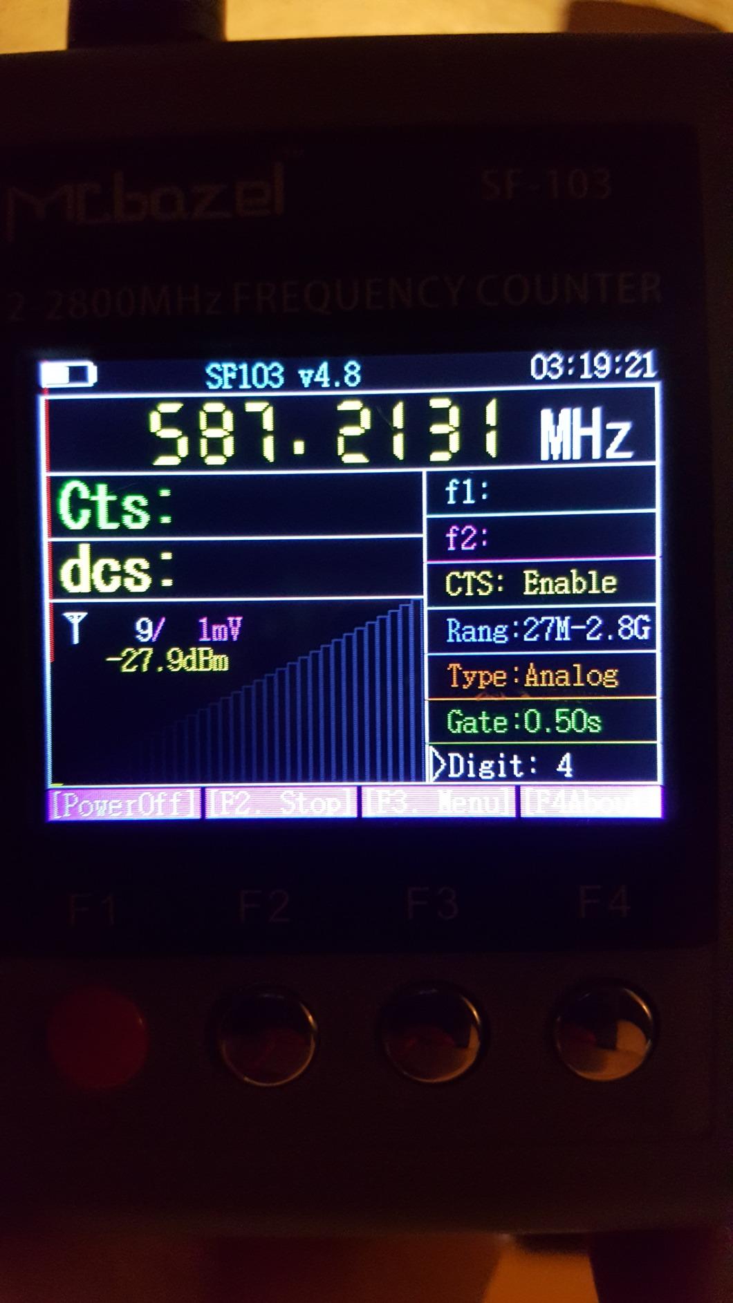 Mcbazel Surecom SF-103 Handheld 2mHz -2.8GHz Walkie Talkie 2-Way Radio Frequency Counter customer photo 1