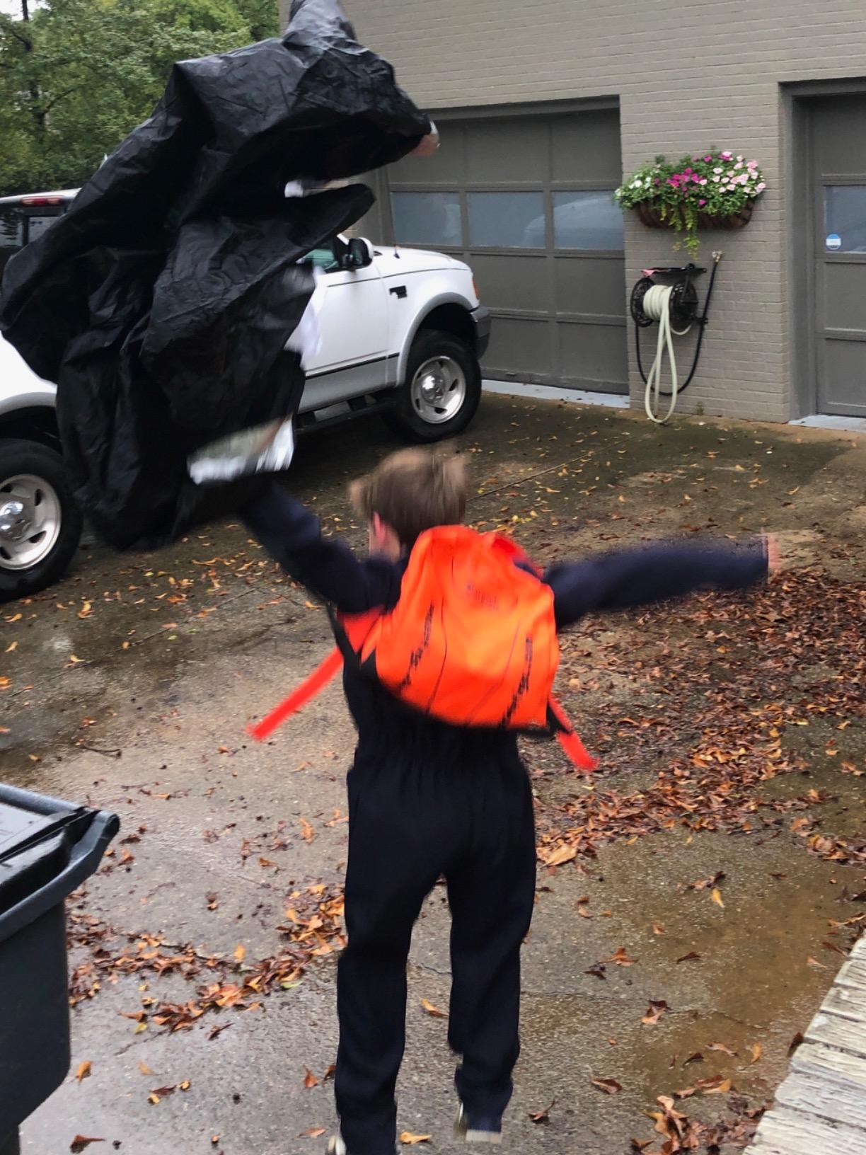 Running Speed Chute Resistance Parachute 56 inch Powerchute Umbrella Training Sprint Power Soccer Trainer for Runner, Football, Soccer Drilling customer photo 2