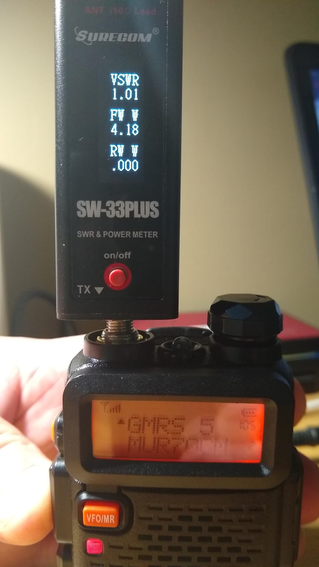 Baofeng UV-5R Two Way Radio Dual Band 144-148/420-450Mhz Walkie Talkie 1800mAh Li-ion Battery(Black) customer photo 2