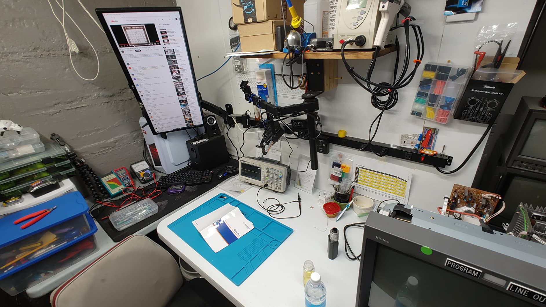 Pro Digital Vacuum Desoldering Station, Anesty Professional Removal Rework Station ZD-915 Iron Gun Built-in Vacuum Pump customer photo 1