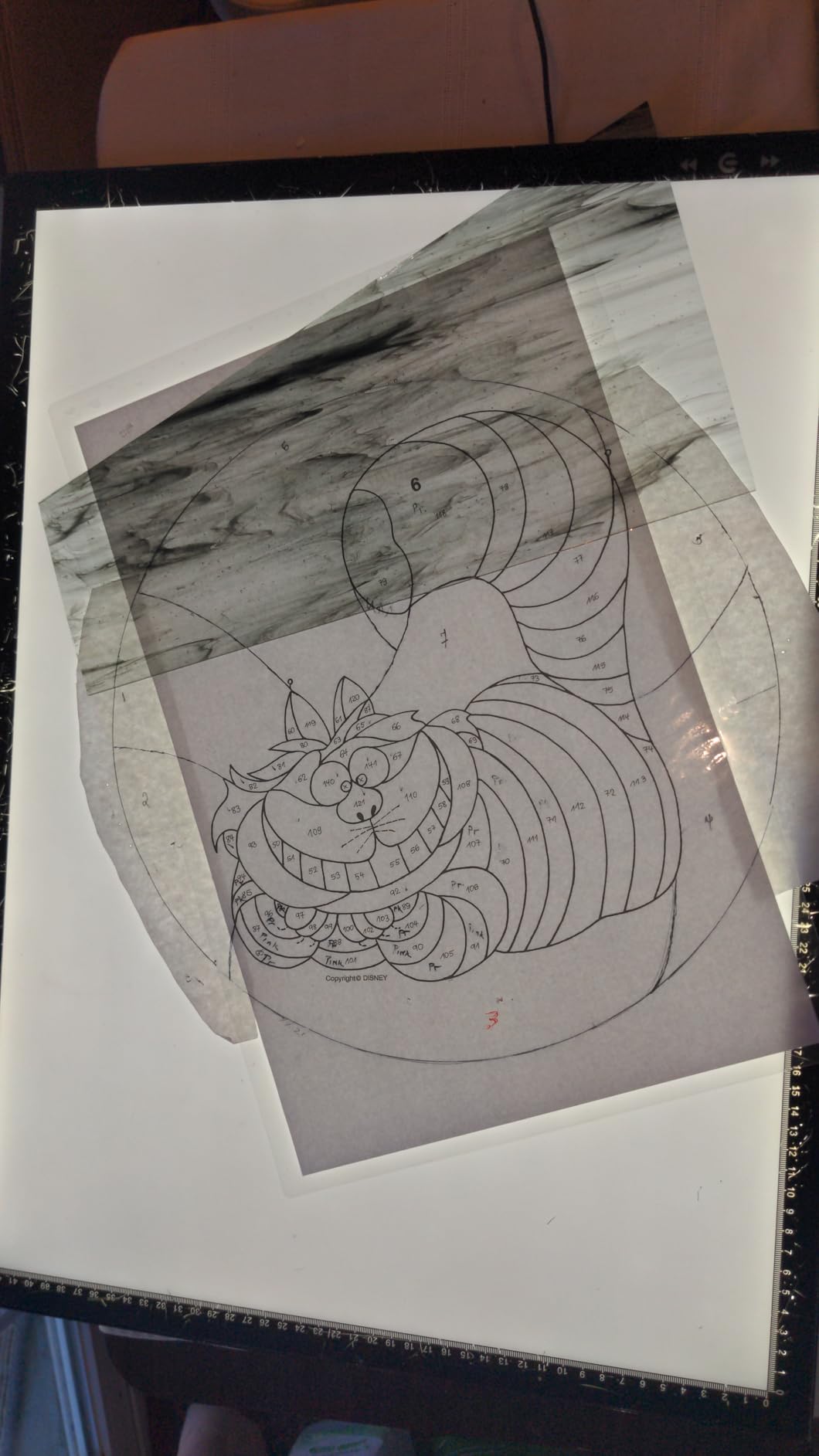 HSK A3 LED Artist tracing Light Box Copy Table, Adjustable High Brightness Light Pad for Tatto Drawing, Sketching, Animation,Diamond Painting Accessories customer photo 2