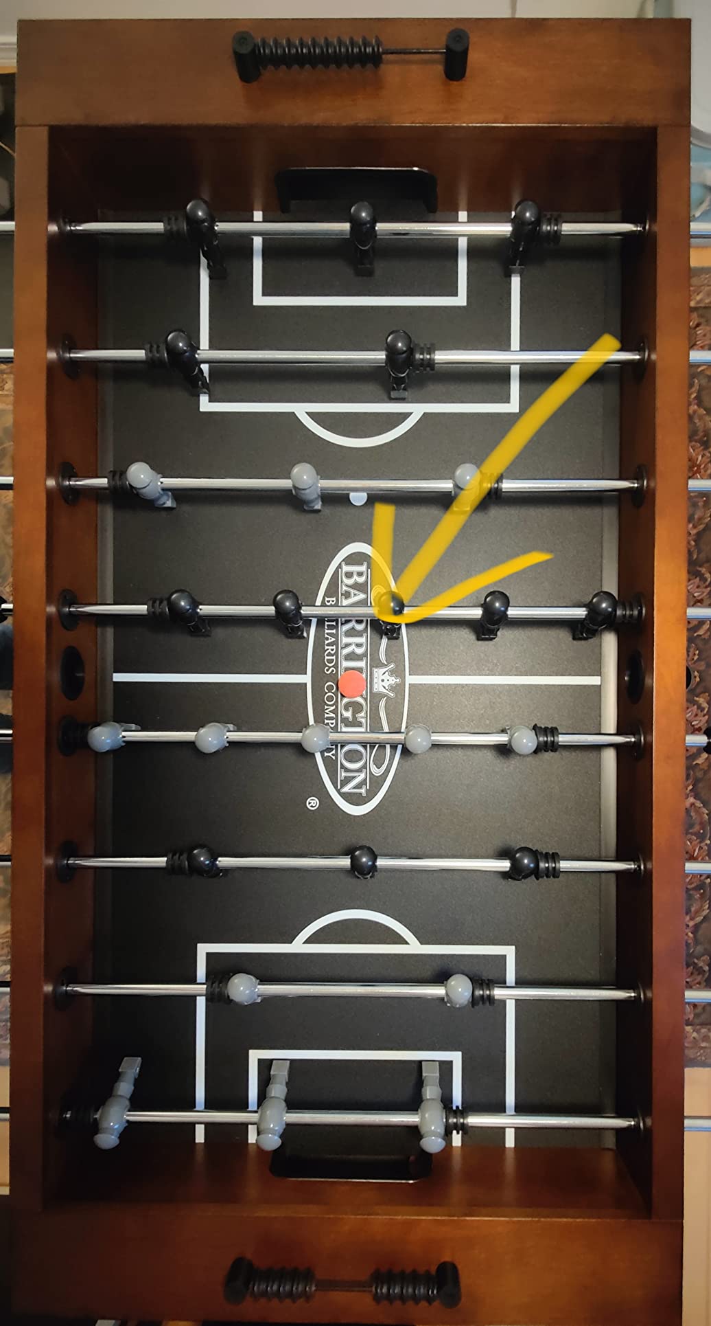 Barrington Foosball Multiple Styles Soccer Foosball Tables, Durable & Stylish Designs with Tabletop Sports Soccer Balls, Perfect for Family Game Rooms customer photo 2