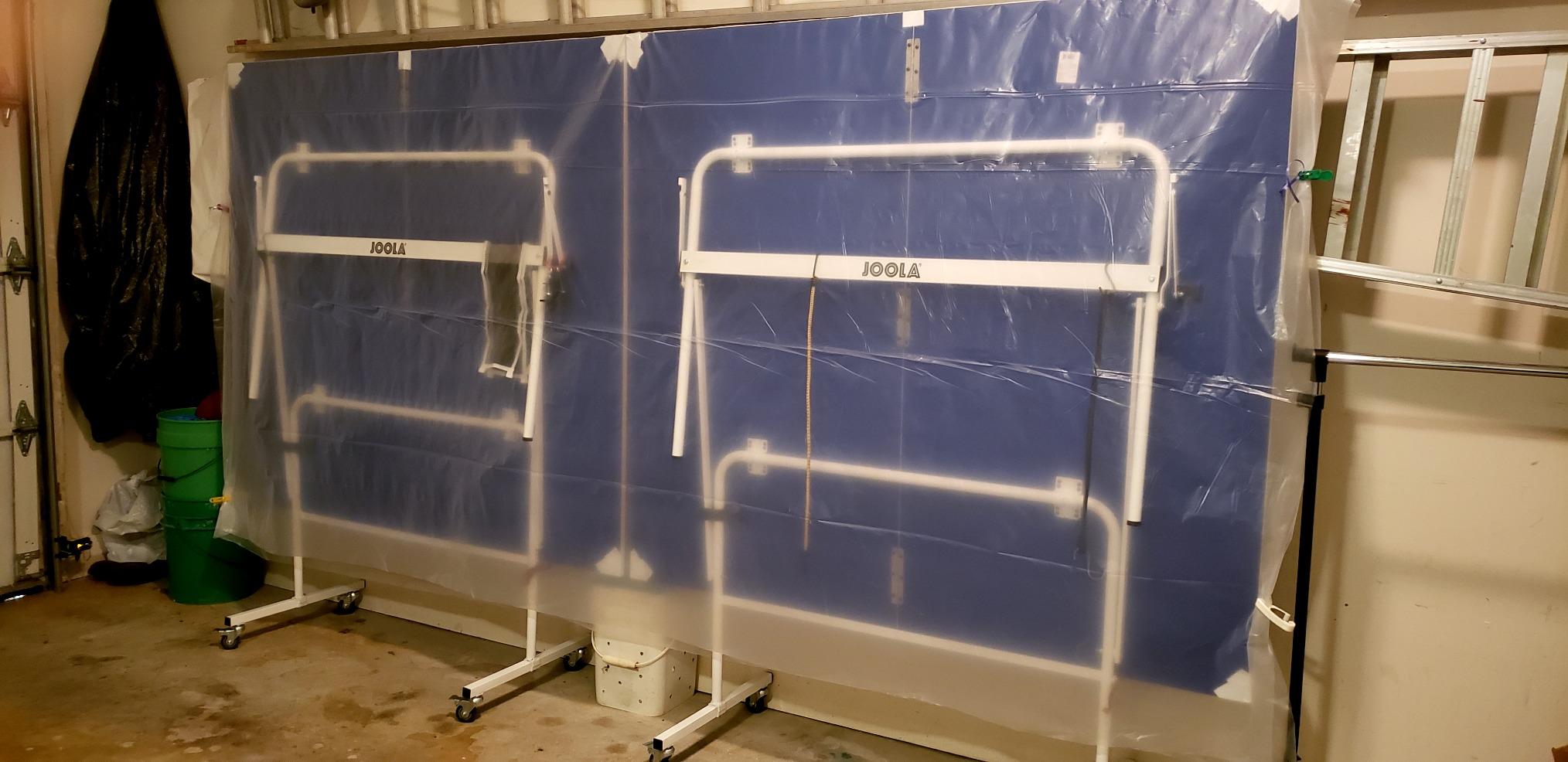 JOOLA Indoor 15mm Ping Pong Table with Quick Clamp Ping Pong Net Set - Single Player Playback Mode - Regulation Size Table Tennis Table - Compact Storage Ping Pong Table customer photo 2