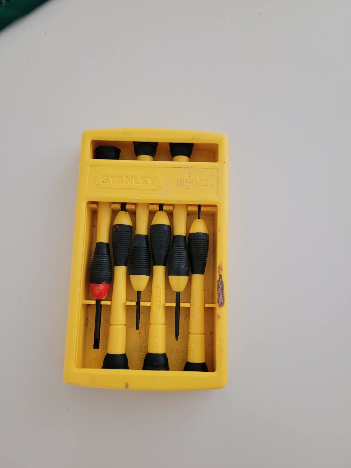 Stanley Tools 6-Piece Precision Screwdriver Set, Black/Yellow customer photo 2