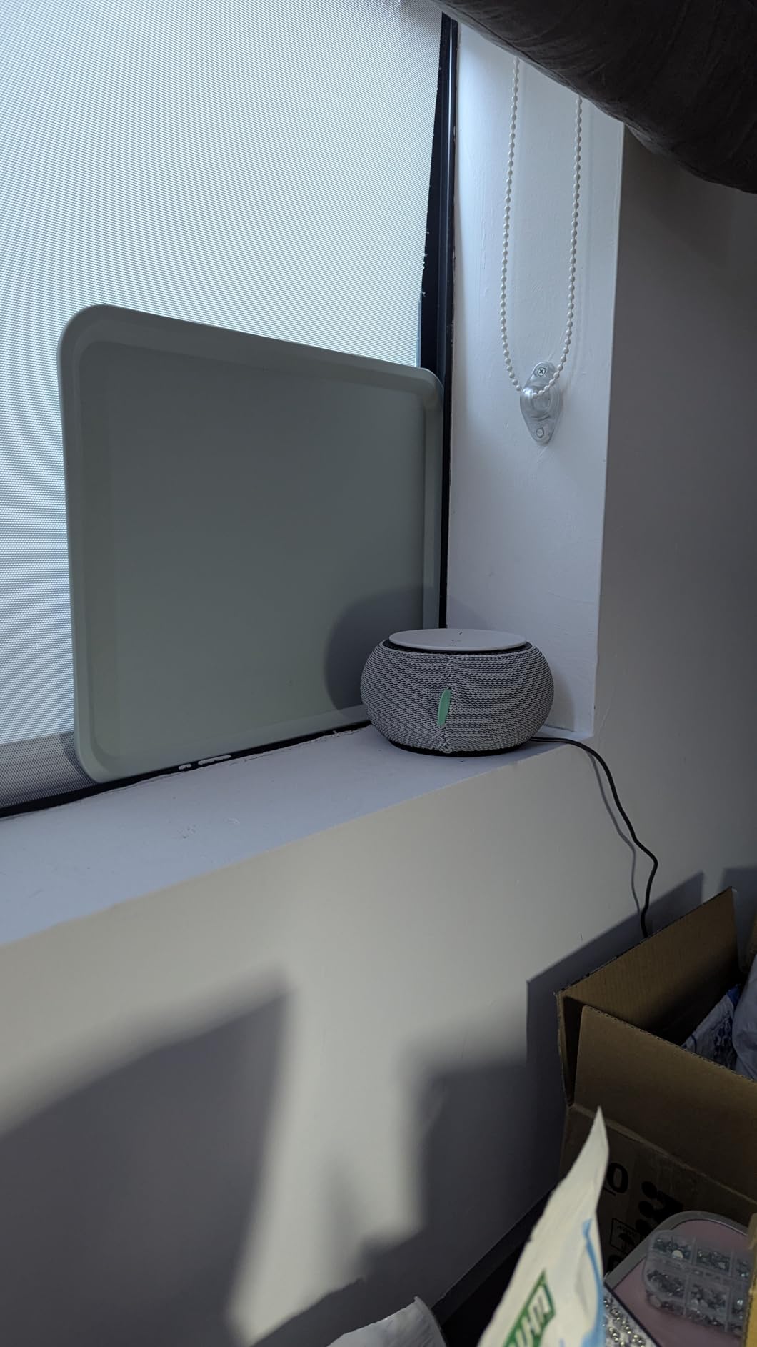 SNOOZ Smart White Noise Sound Machine - Real Fan Inside for Non-Looping White Noise, Sleep Aid for Adults, Travel, Sleeping, Bedroom, Portable, Baby Registry Essential - Cloud customer photo 2