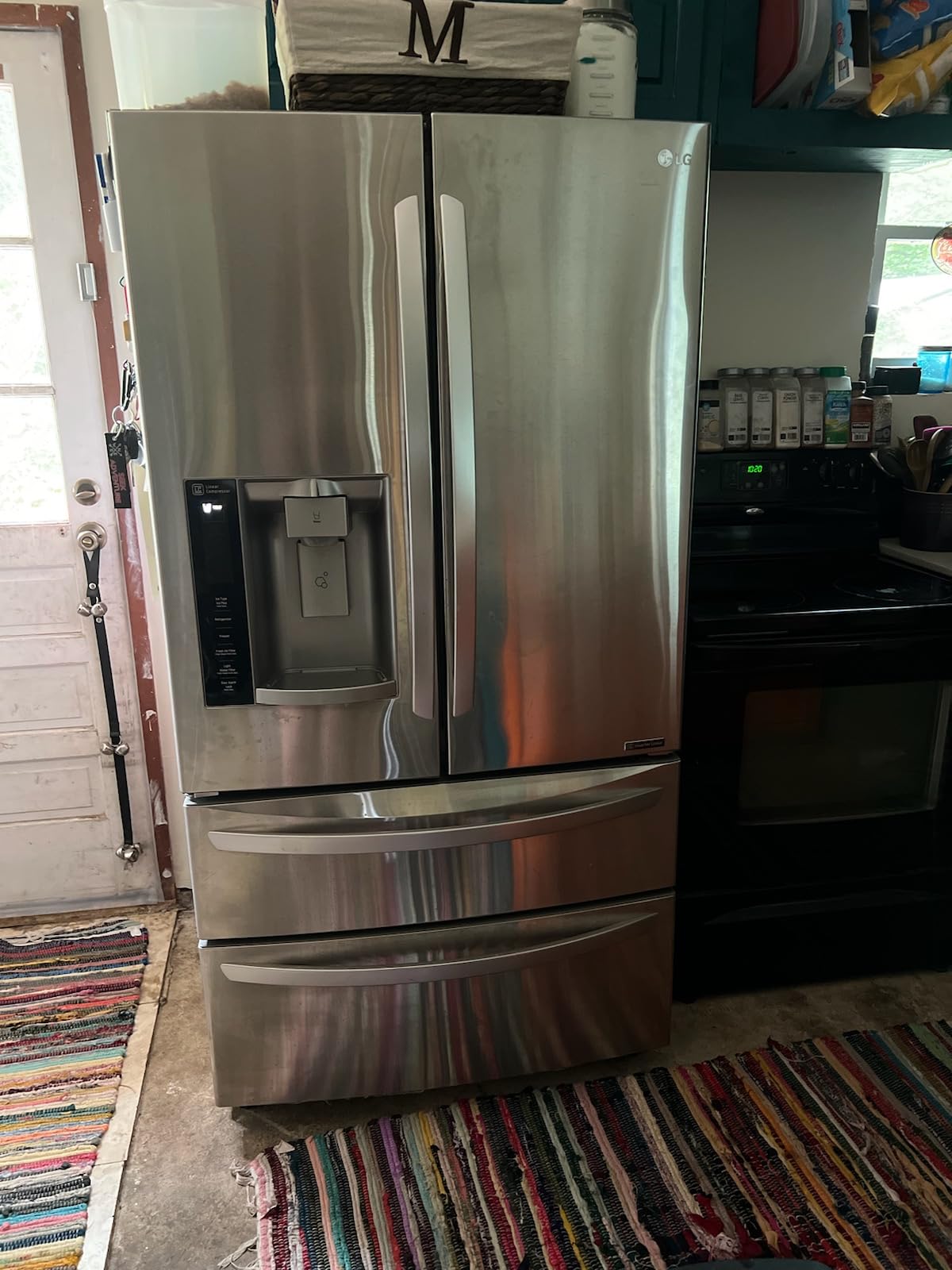 LG LMXS28626S 28 Cu. Ft. Stainless Steel 4-Door French Door Smart Refrigerator customer photo 1