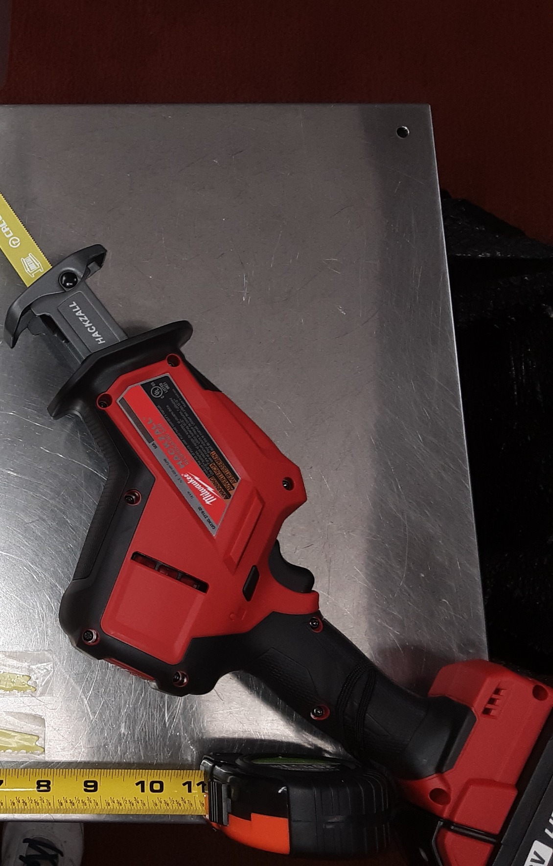 Milwaukee 2719-20 M18 FUEL Hackzall (Bare Tool), Red, Black customer photo 2