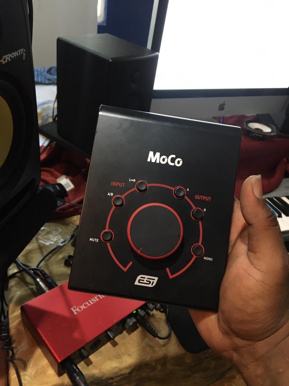 ESI MoCo | Passive Monitor Controller with 2 Stereo I/O customer photo 1