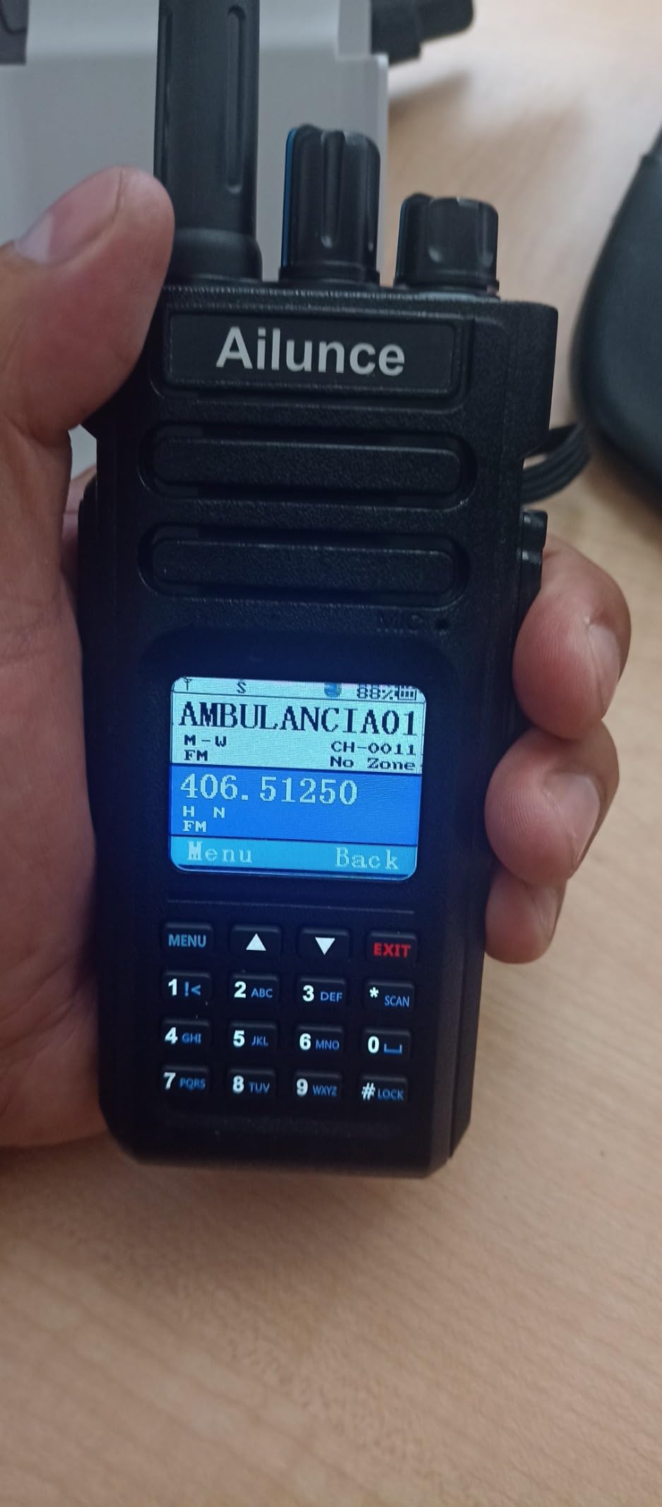 HD1 Ham Radio,DMR/Analog Handheld Radio with GPS,Dual Band Digital Two Way Radio,IP67 Waterproof,3200mAh USB C,2 Time Slot,Group Call,SOS,Walkie Talkies Long Range for Emergency,School customer photo 2