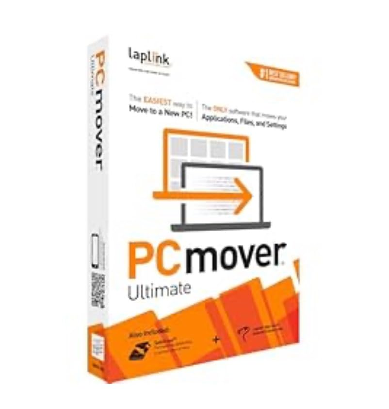 Laplink PCmover Ultimate 11 - Migration of your Applications, Files and Settings from an Old PC to a New PC - Data Transfer Software - With Optional High Speed Ethernet Cable - 1 License customer photo 5