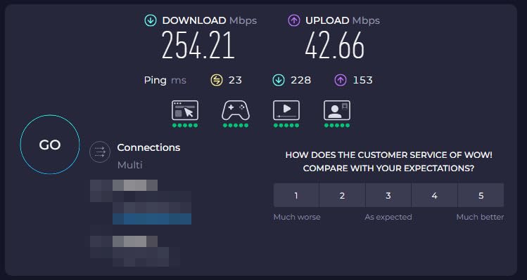NETGEAR Powerline Adapter Kit, 2000 Mbps Wall-Plug, 2 Gigabit Ethernet Ports with Passthrough + Extra Outlet (PLP2000-100PAS), uses Your existing Internet Service via Household Wiring customer photo 1