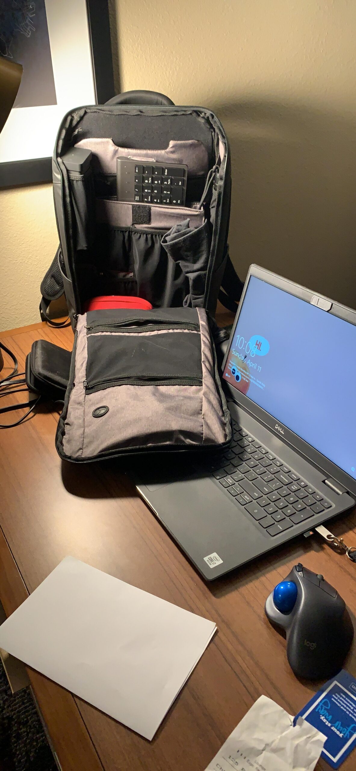 NOMATIC 20L Backpack - Work Backpack for Men and Woman - Everyday Pack - Water Resistant - 16