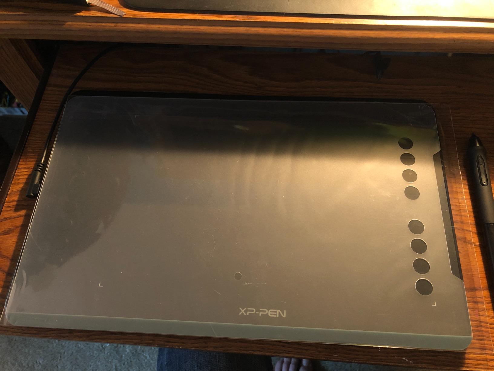 XPPen Updated Deco 01 V3 Drawing Tablet-16384 Levels of Pressure Battery-Free Stylus, 10x6 Inch OSU Graphic Tablet, 8 Hotkeys for Digital Art, Teaching, Gaming Drawing Pad for Chrome, PC, Mac, Android customer photo 2