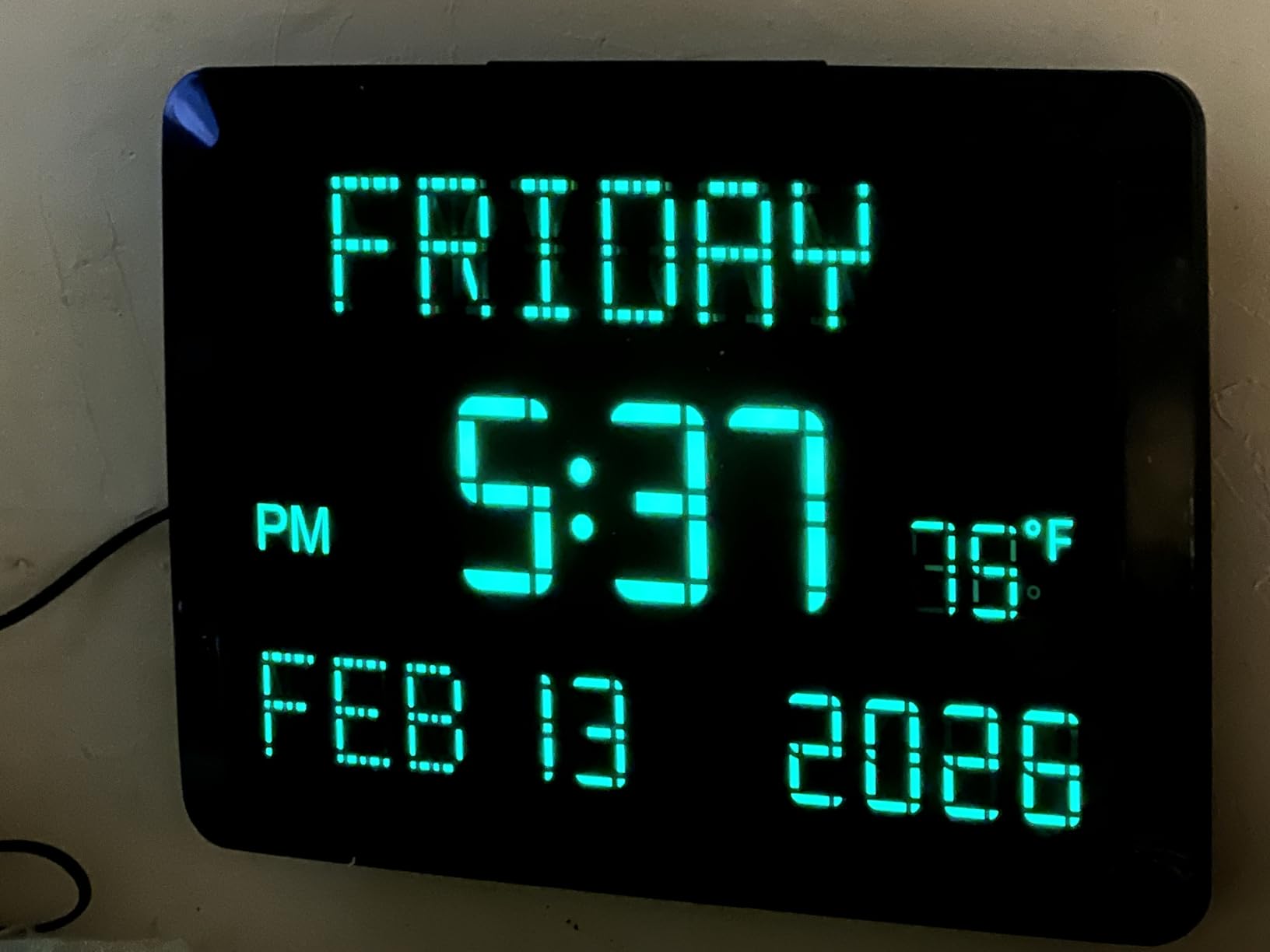 Raynic Digital Clock, 11.5