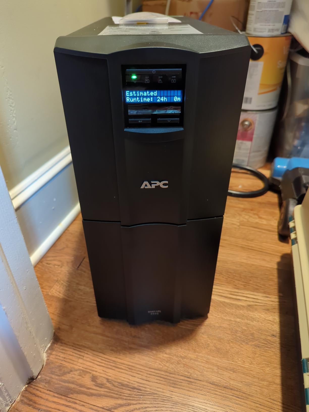 APC 3000VA Smart UPS with SmartConnect, SMT3000RM2UC Rack Mount UPS Battery Backup, Sinewave, AVR, 120V, Line Interactive Uninterruptible Power Supply customer photo 2