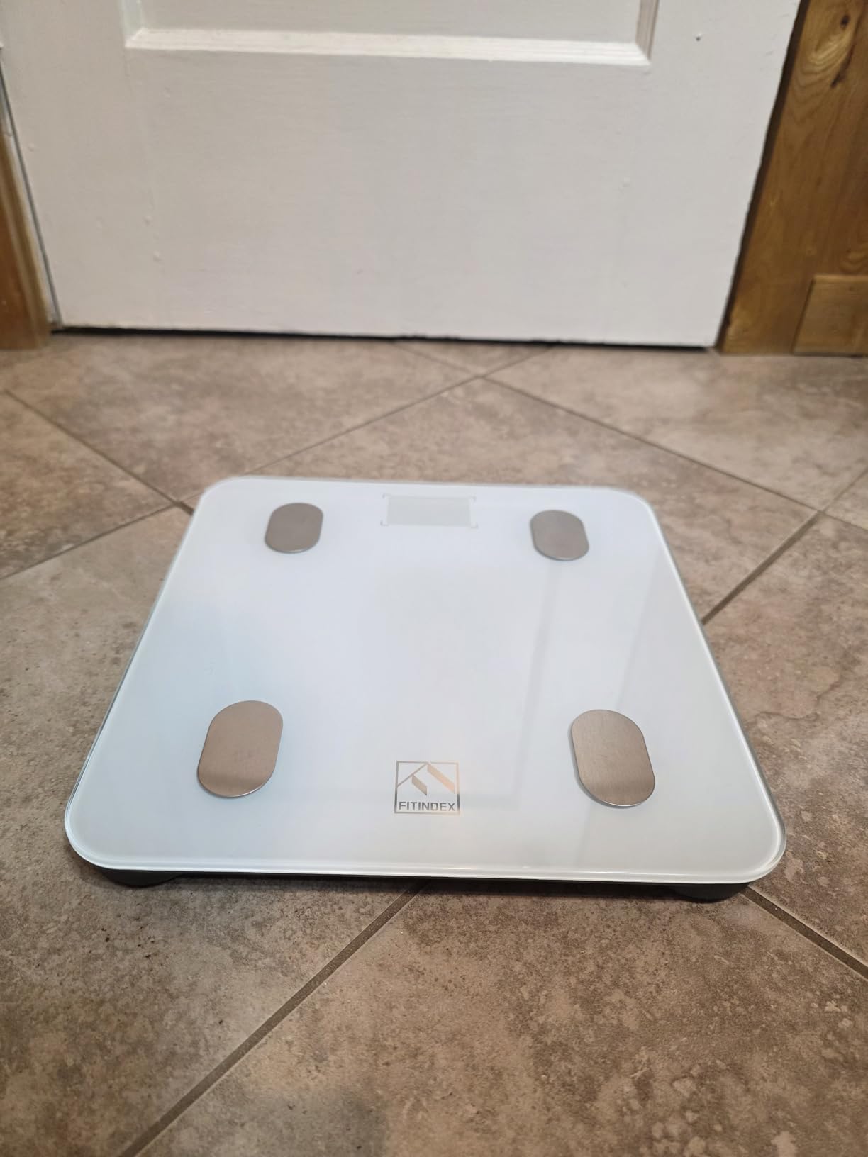 FITINDEX Smart Scale for Body Weight, FSA&HSA Eligible, Scale with BMI, Body Fat, Muscle Mass, Bluetooth,13 Body Composition Analyzer, Sync APP, Digital Bathroom, 400lb, White customer photo 2