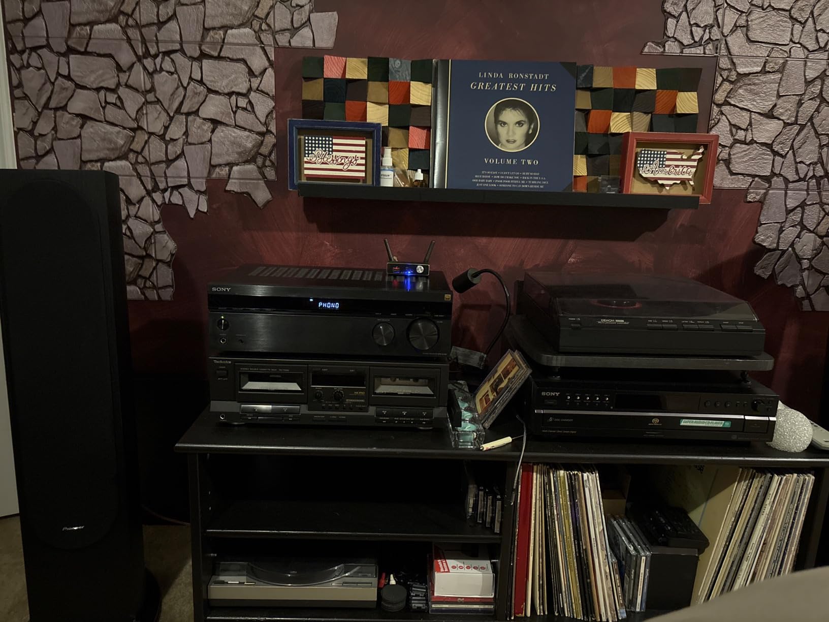 Sony STR-DH190 2-ch Home Stereo Receiver with Phono Inputs & Bluetooth Black customer photo 1