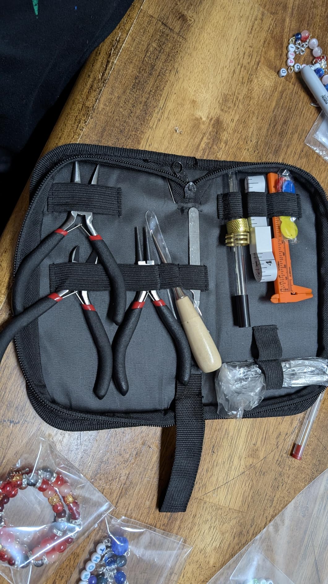 PAXCOO Jewelry Making Supplies Kit with Tools, Wires, Findings for Jewelry Repair and Beading customer photo 2