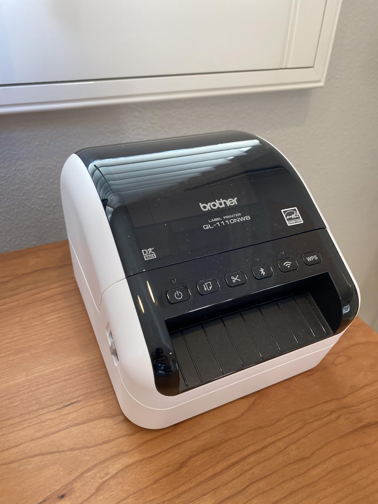 Brother QL-1110NWB Wide Format, Postage and Barcode Professional Thermal Monochrome Label Printer with Wireless Connectivity customer photo 1