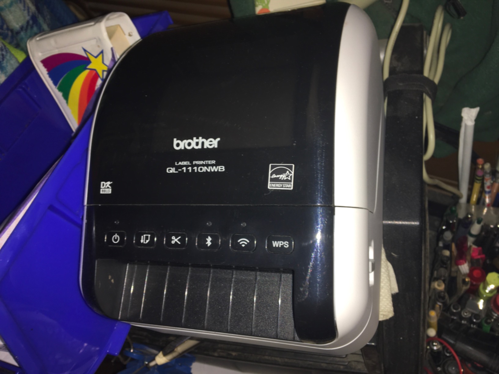 Brother QL-1110NWB Wide Format, Postage and Barcode Professional Thermal Monochrome Label Printer with Wireless Connectivity customer photo 2