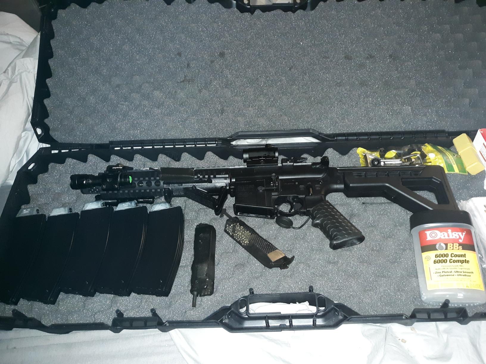 DPMS Full Auto SBR CO2-Powered BB Air Gun with Dual Action Capability customer photo 2
