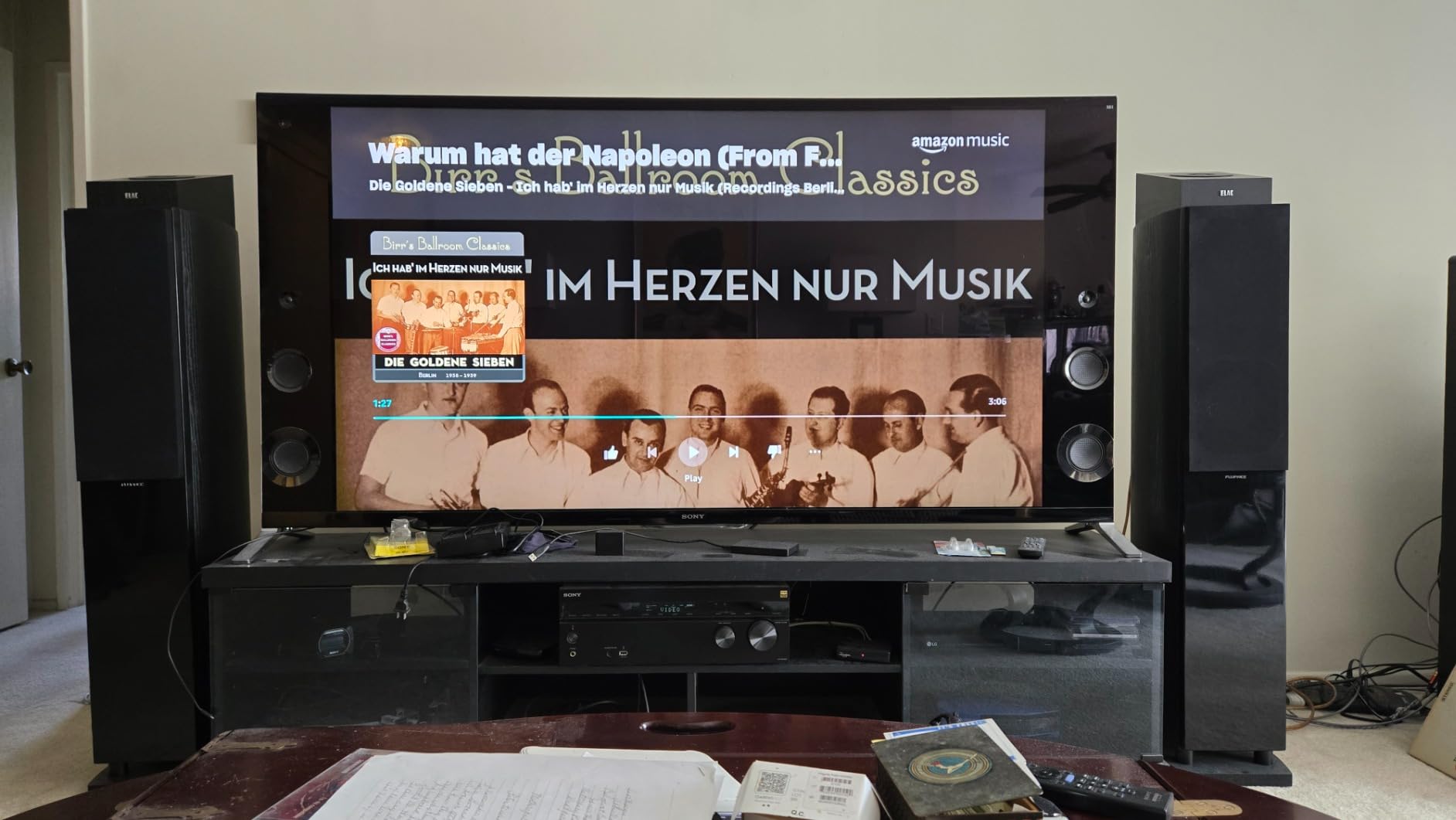 ELAC Debut 2.0 A4.2 Dolby Atmos Module Speakers, Black (Pair) - Concentric Driver with 0.5