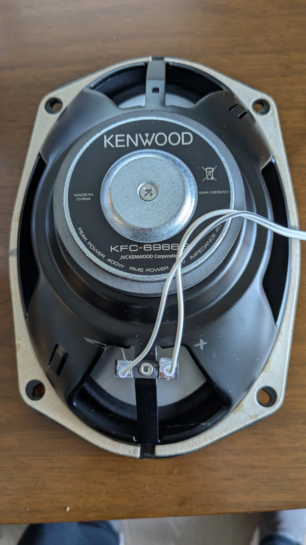Kenwood KFC-6966S 6 x 9 Inch 400-Watt 3-Way Flush Mount Coaxial Car Speaker Easy Installation - Pair customer photo 2
