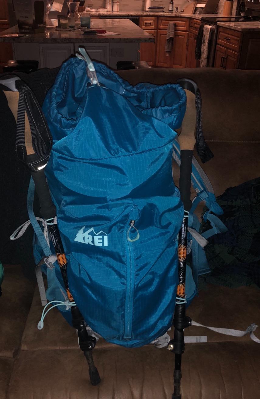 SABRE Frontiersman Bear Safe Food Storage Container, 11.86-Liter Storage Capacity, Locking Lid, Water and Airtight, Prevents Food Odors, Family Size and Longer Hike Usage, High Visibility Orange Color customer photo 1