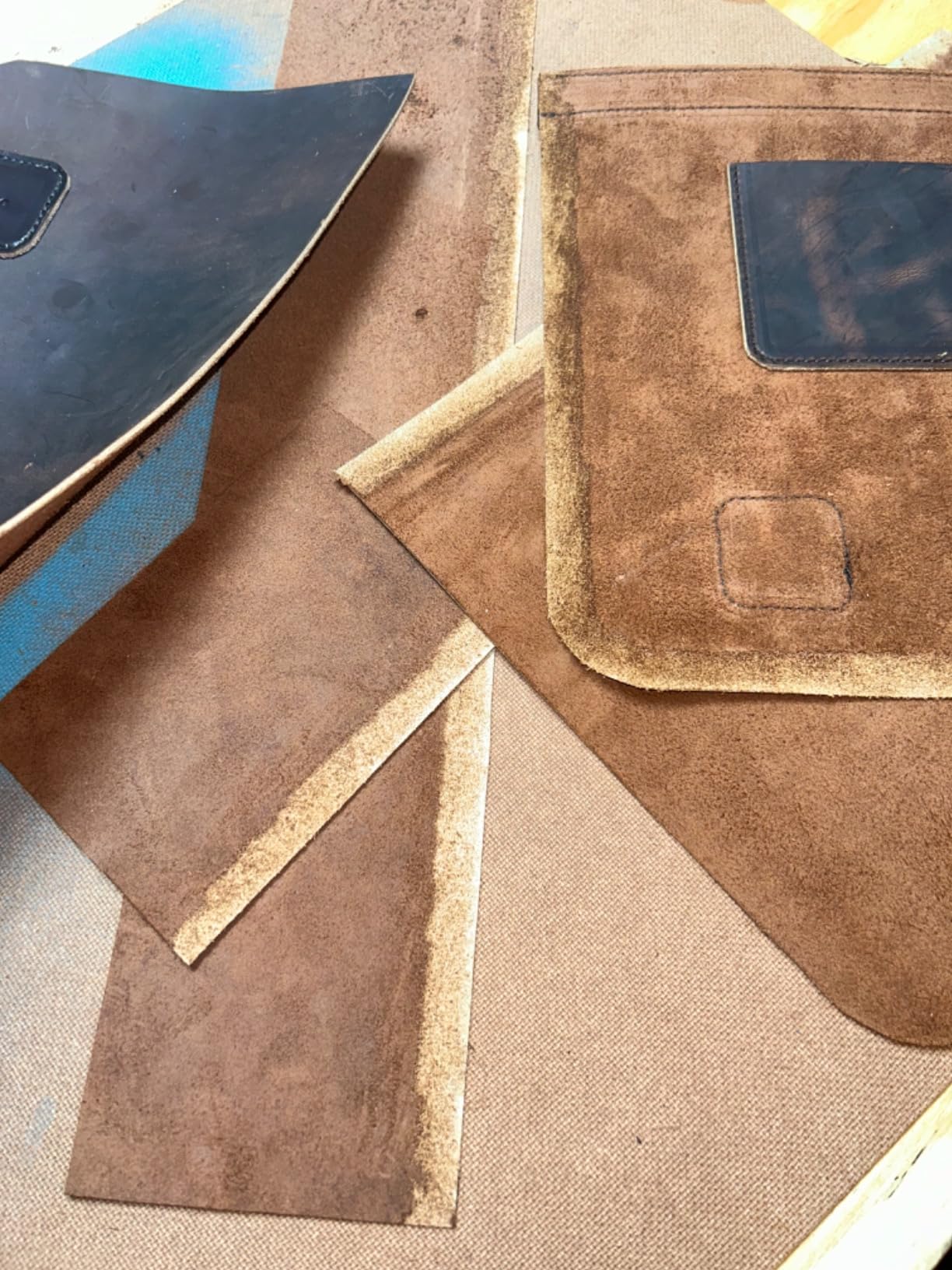 YaeTek Manual Leather Skiver Leather Splitter Leather Paring Machine Leather Craft Edge Skiving Machine with 18 Blades customer photo 2