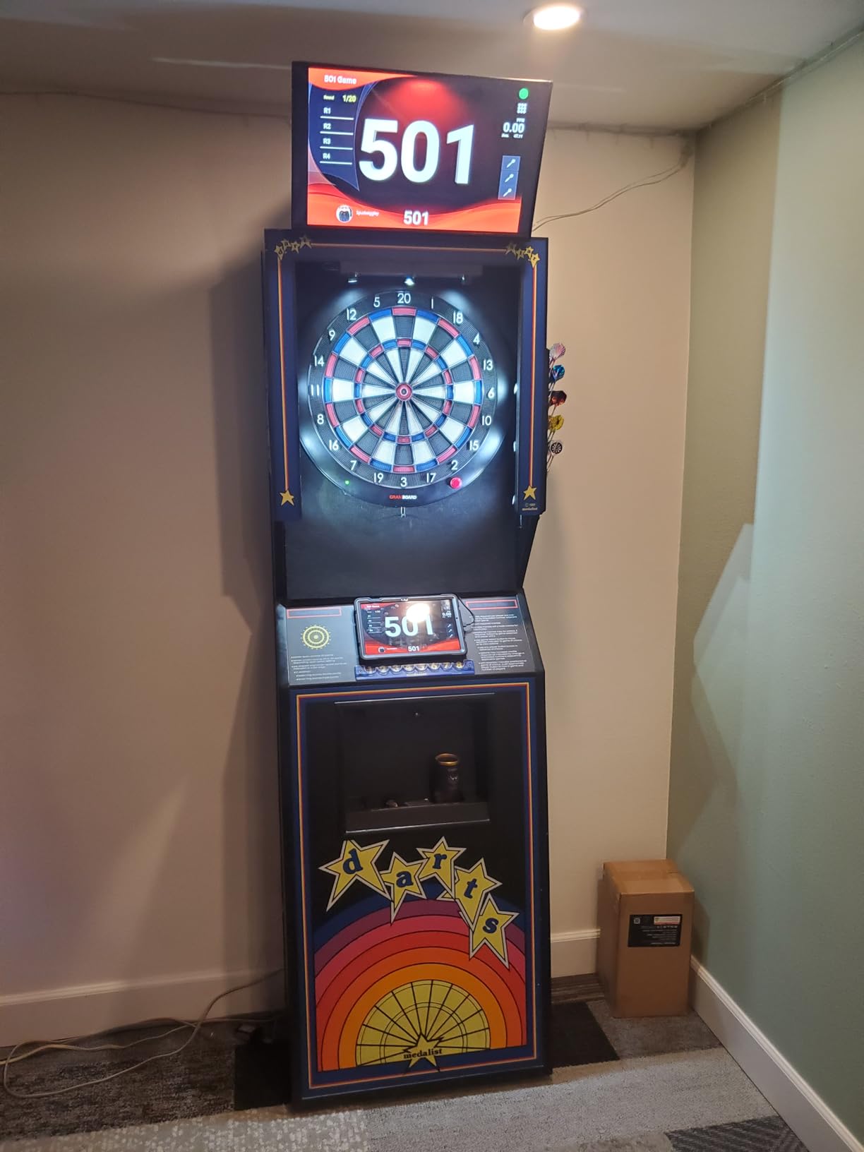 GRANBOARD 3s Bluetooth Electronic Dartboard - Blue customer photo 1