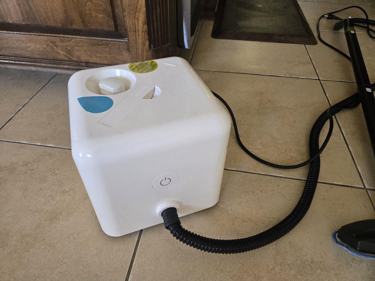 Dupray Neat Steam Cleaner with 17-Piece Kit - Powerful, Chemical-Free Cleaning for Floors, Cars, Tiles, Upholstery, Kitchen, Bathroom Grout, Carpets & More - Kills up to 99.9% of Bacteria & Viruses customer photo 1