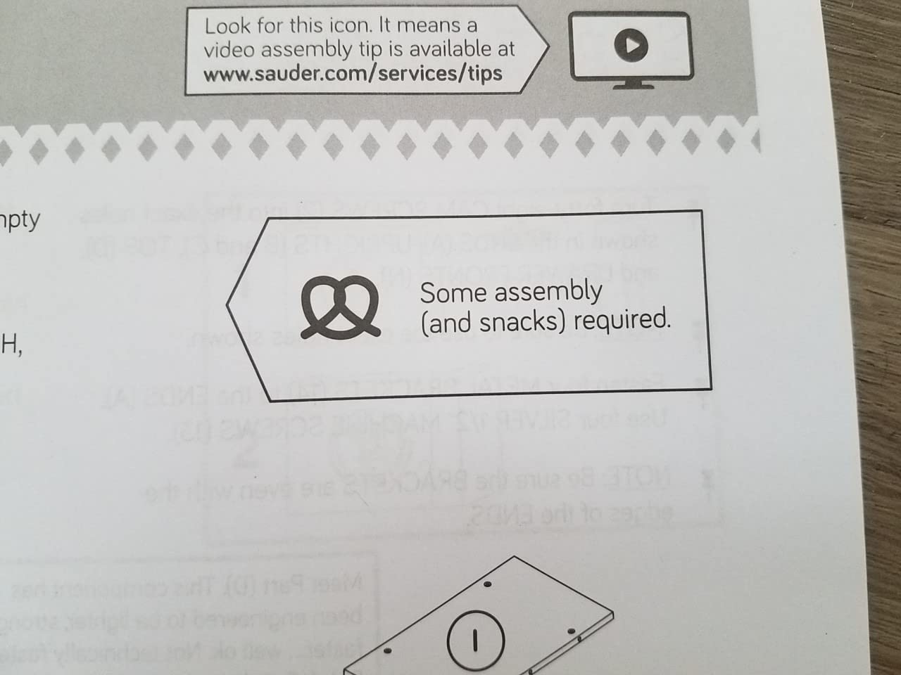 Sauder Craft Pro Series Craft Table/ Pantry cabinets, White finish customer photo 2