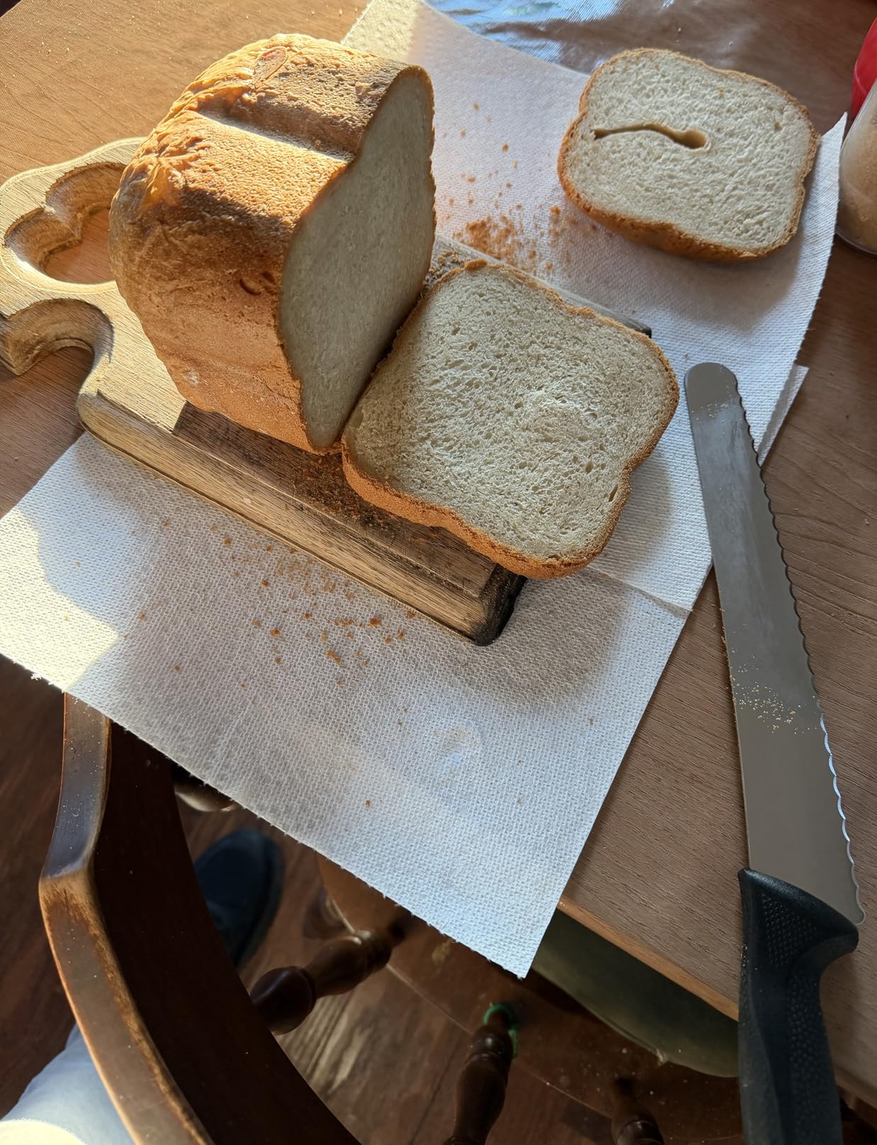 Cuisinart Bread Maker Machine, Stainless Steel Automatic Bread Machine with 12 Menu Options, 3 Loaf Sizes up to 2 Lb., 3 Crust Colors, Removable Nonstick Baking Pan & Kneading Paddle, CBK-110NAS customer photo 1