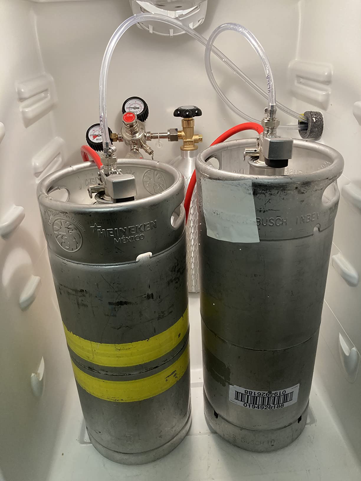 BACOENG 1-Tap Kegerator Kit, Complete Beer Tap Kit for Refrigerator with Stainless Steel Tap Probe and Hose & Parts, Keg Tap Kit for Home Bars, Parties, Commercial Use customer photo 1