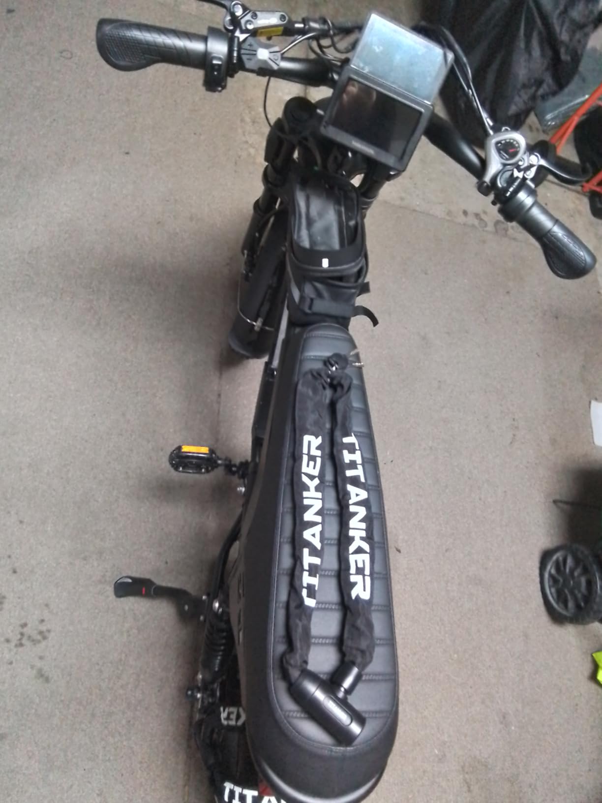 Titanker Heavy Duty Bicycle Lock Chain with Keys - 3 Feet Anti-Theft Lock for Bikes customer photo 2