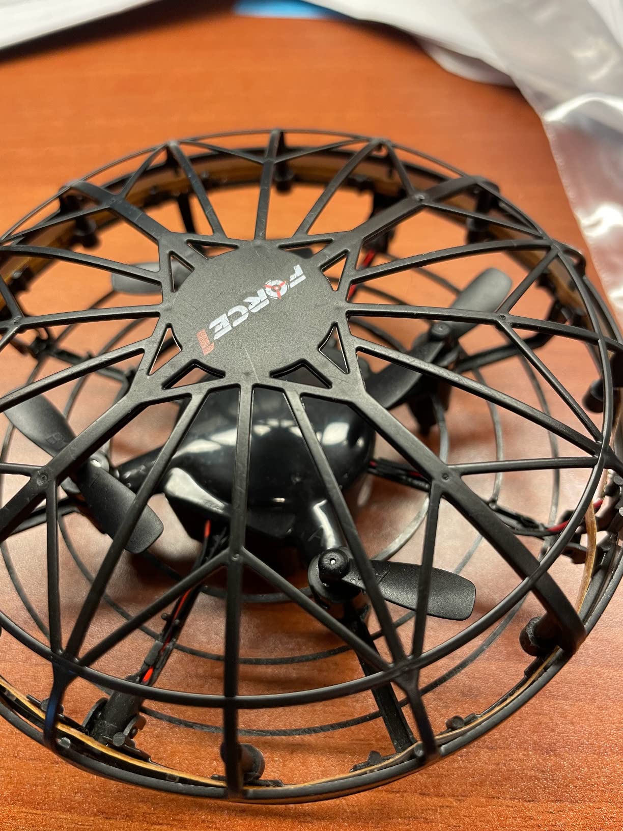 Force1 Scoot Hand Operated Drone for Kids or Adults - Hands Free Motion Sensor Mini Drones, Easy LED Indoor Rechargeable UFO Toy Flying Orb Ball Drone Toys for Boys and Girls (Blue) customer photo 2