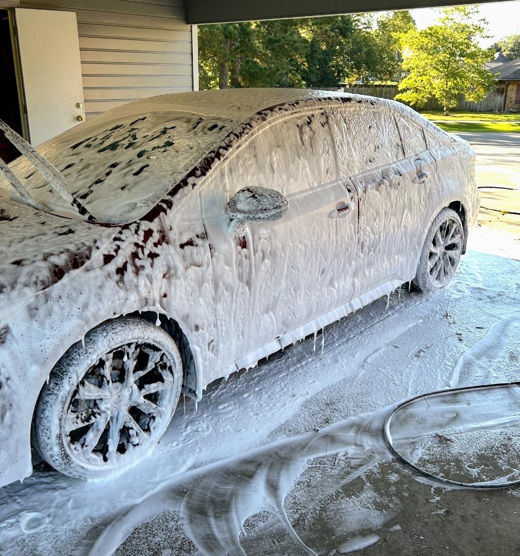 Tool Daily Pressure Washer Foam Cannon for Car Wash, Snow Foam Lance, Additional Orifice Nozzle 1.1mm, 1/4 Inch Quick Connect customer photo 2