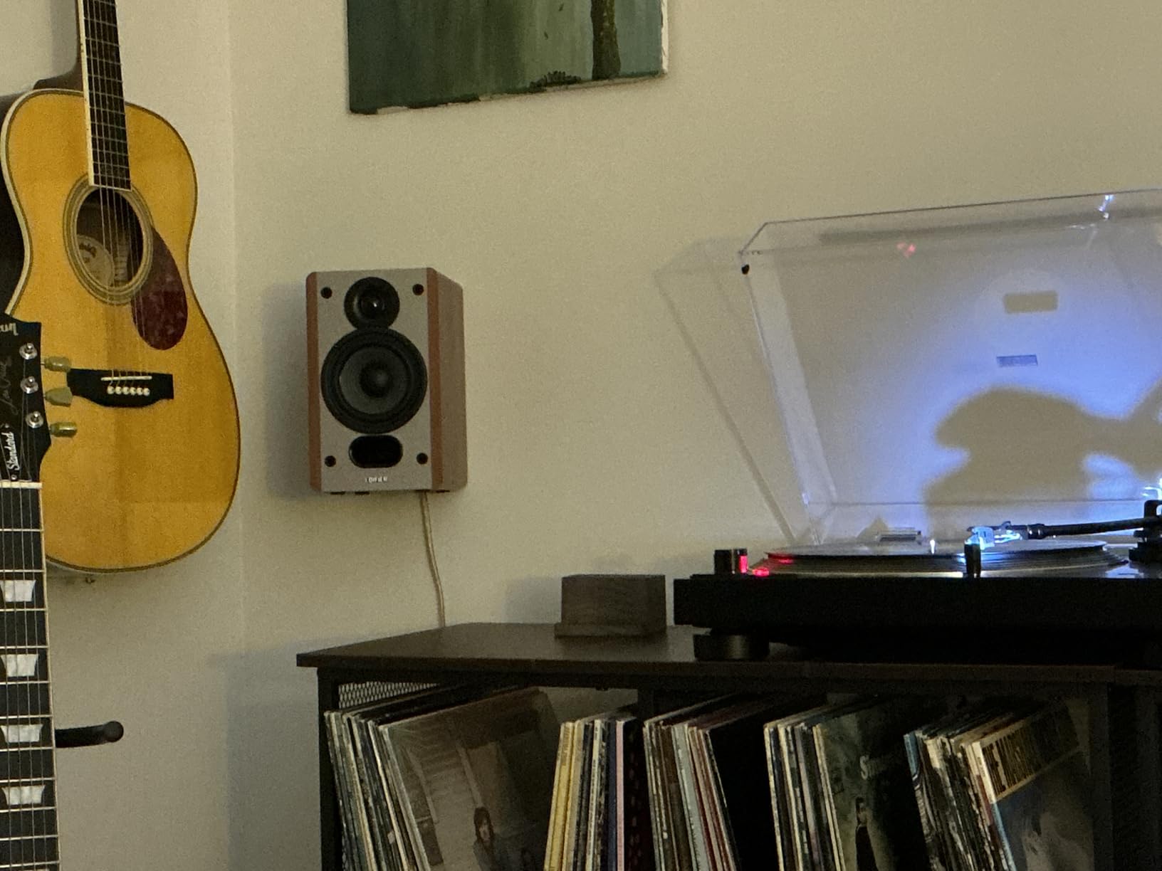 Edifier P12 Passive Bookshelf Speaker - 2-Way Speakers with Built-in Wall-Mount Bracket - Wood Color, Pair - Needs Amplifier or Receiver to Operate customer photo 1