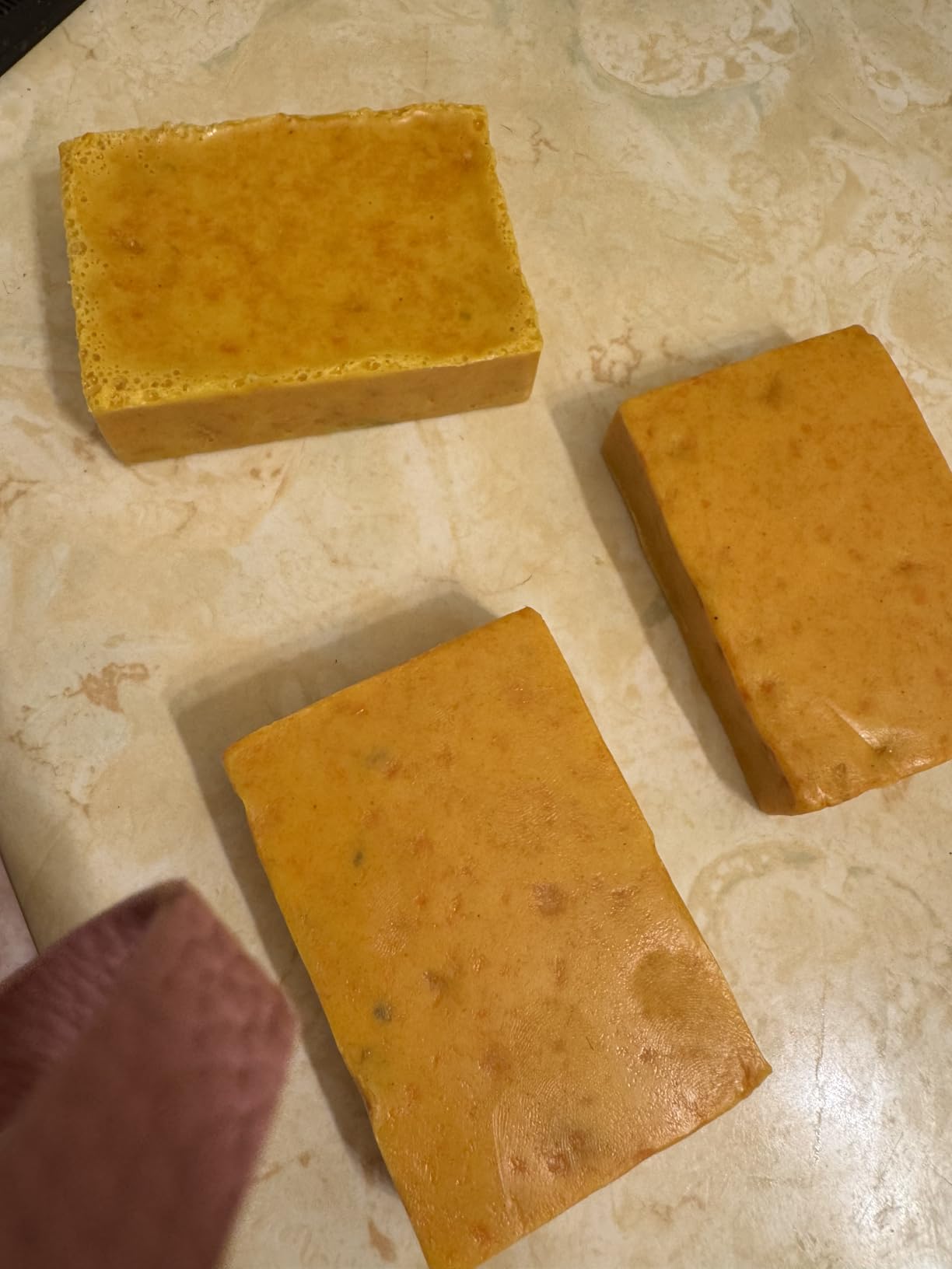 Set of 3, 6 Cavities DIY Handmade Soap Moulds - Cake Pan Molds for Baking, Biscuit Chocolate Mold, Silicone Soap Bar Mold for Homemade Craft, Ice Cube Tray, Pink customer photo 1