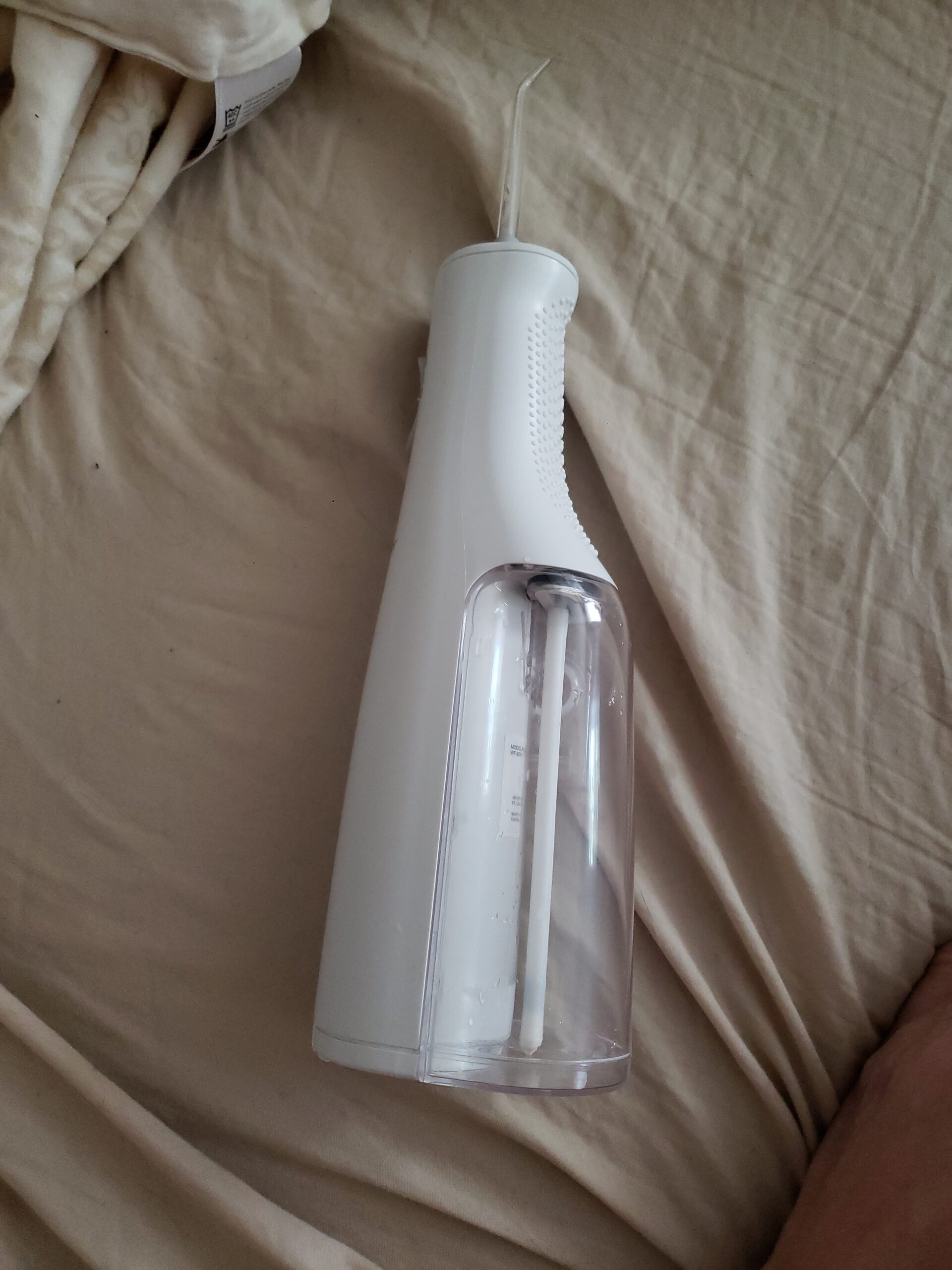 Waterpik Cordless Express Water Flosser, Battery Operated & Portable for Travel & Home, ADA Accepted, Waterproof for Shower Use, White WF-02 customer photo 1