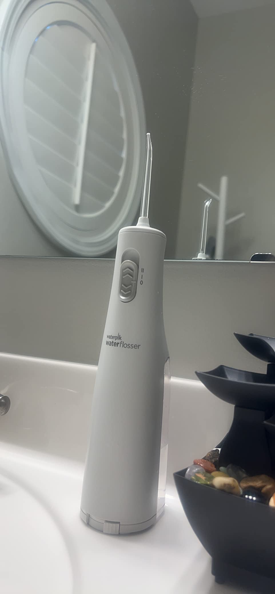 Waterpik Cordless Express Water Flosser, Battery Operated & Portable for Travel & Home, ADA Accepted, Waterproof for Shower Use, White WF-02 customer photo 2