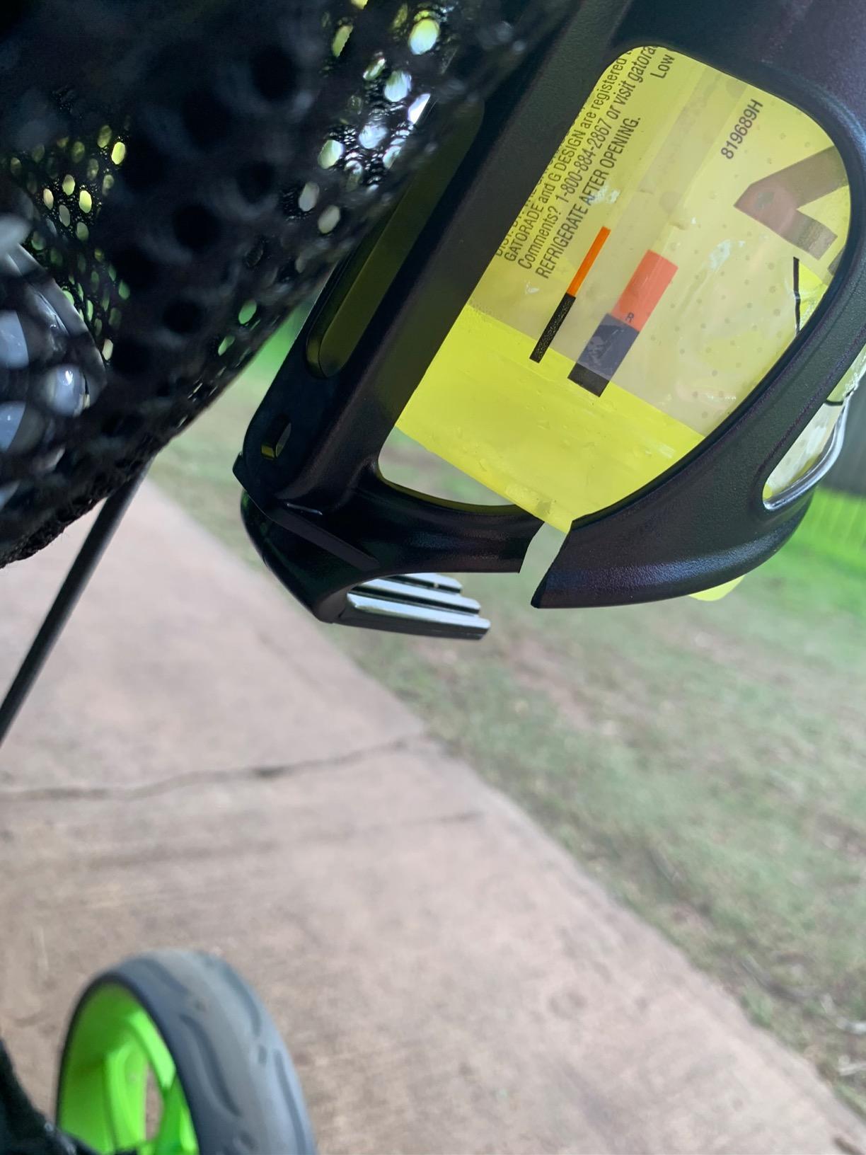 CaddyTek 4 Wheel Golf Push Cart - Caddycruiser One Version 8 1-Click Folding Trolley customer photo 1