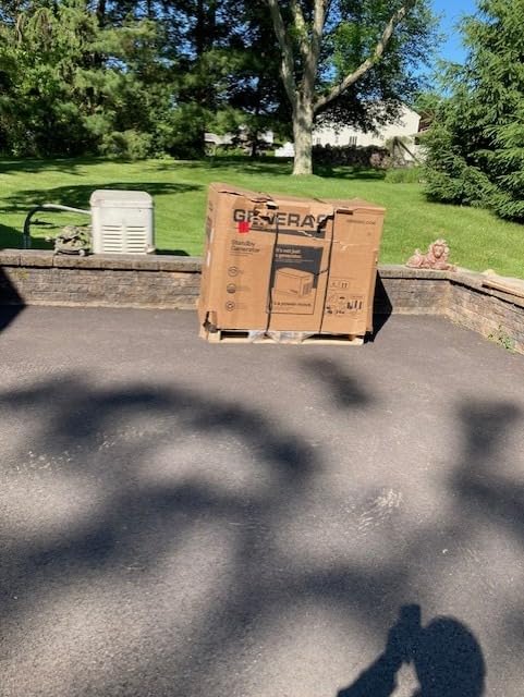 Generac Guardian 22kW Home Standby Generator with 200 Amp Transfer Switch - Automatic Whole House Backup Power for Storms, Emergencies, and Outages, WiFi Enabled, Runs on Natural Gas or Liquid Propane customer photo 1