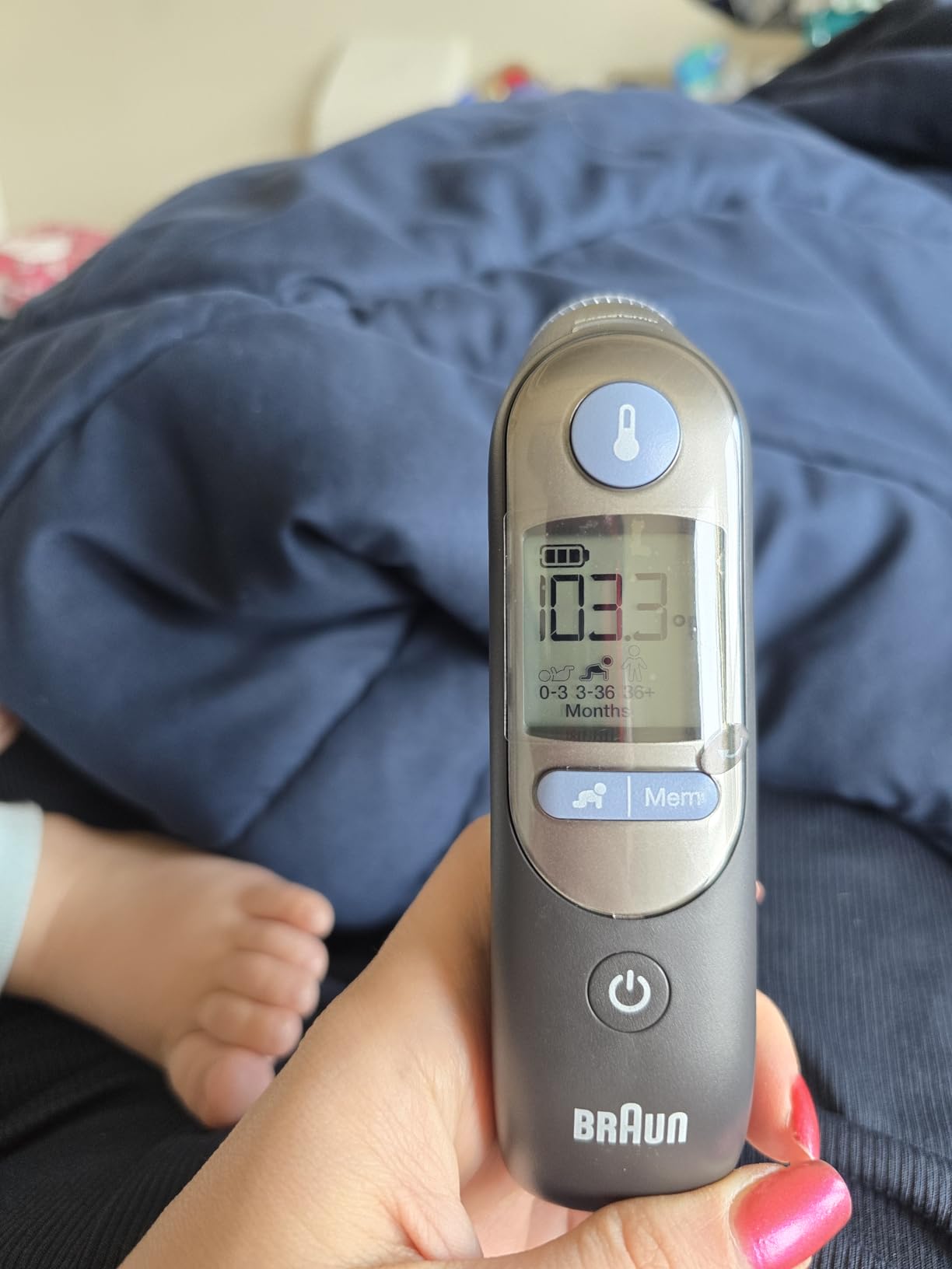 Braun ThermoScan 7 Digital Ear Thermometer for Adults, Babies & Infants, Age-Adjusted Fever Guidance, No. 1 Brand Recommended by Pediatricians customer photo 1