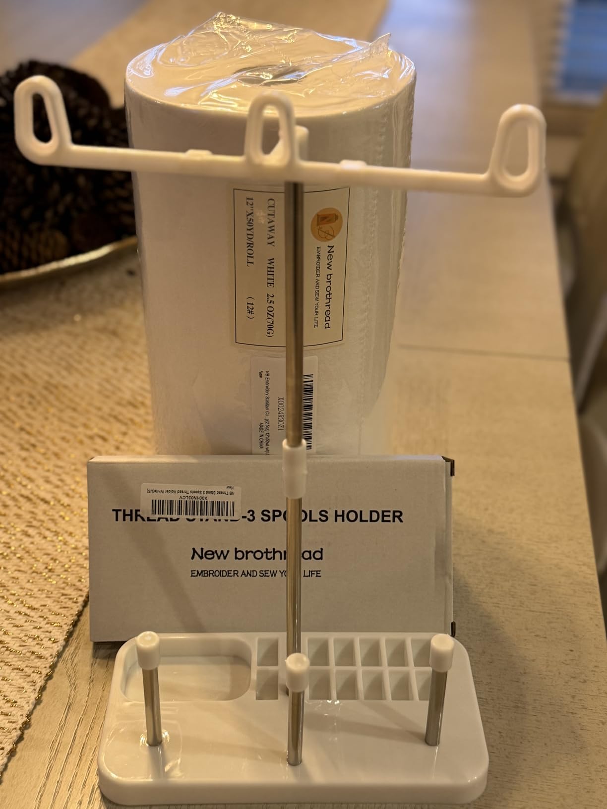 New brothread Cut Away Machine Embroidery Stabilizer Backing 10