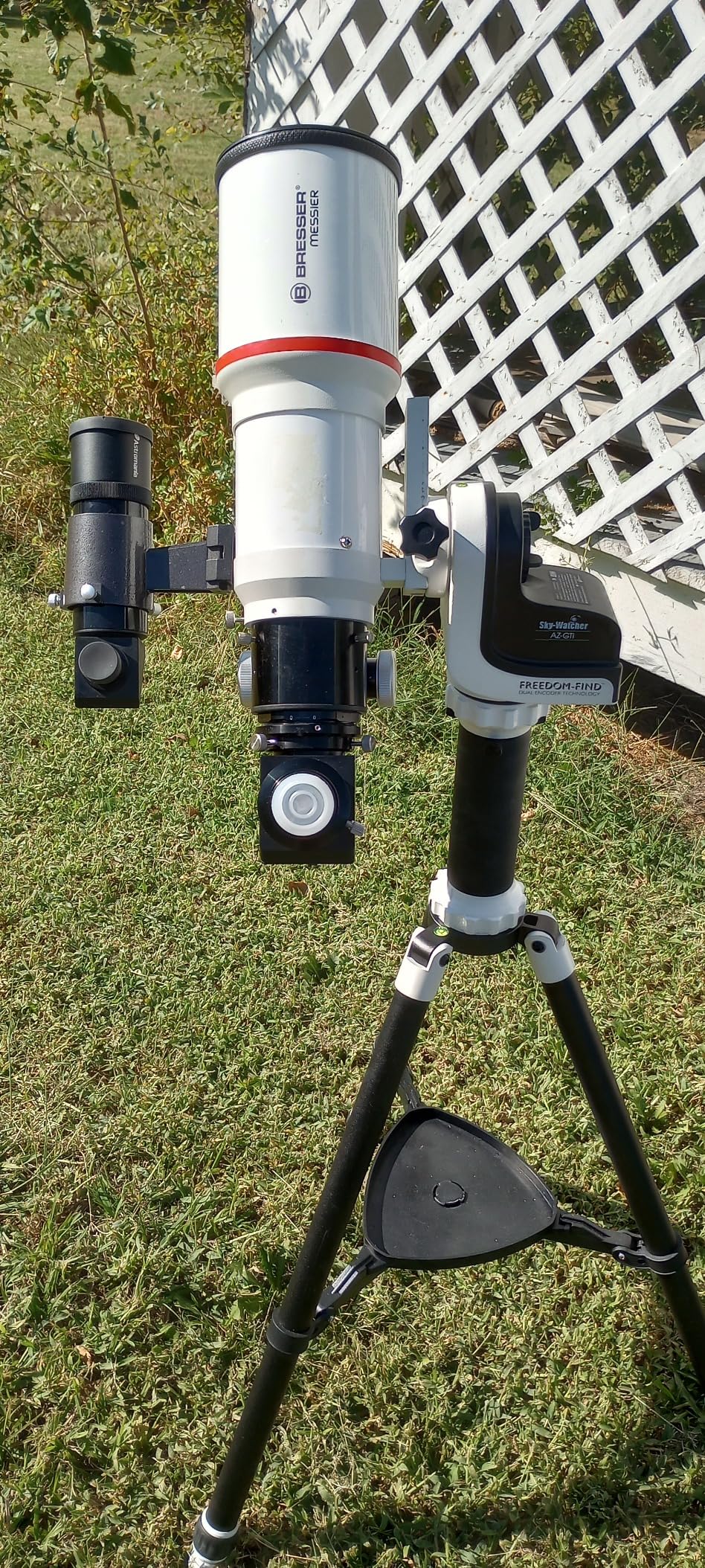 Sky-Watcher AZ-GTI - Portable Computerized GoTo Alt-Az Mount for On-The-Go Astronomy - WiFi Enabled App Controlled - Time-Lapse and Panorama Photography Capable (S21110) customer photo 2