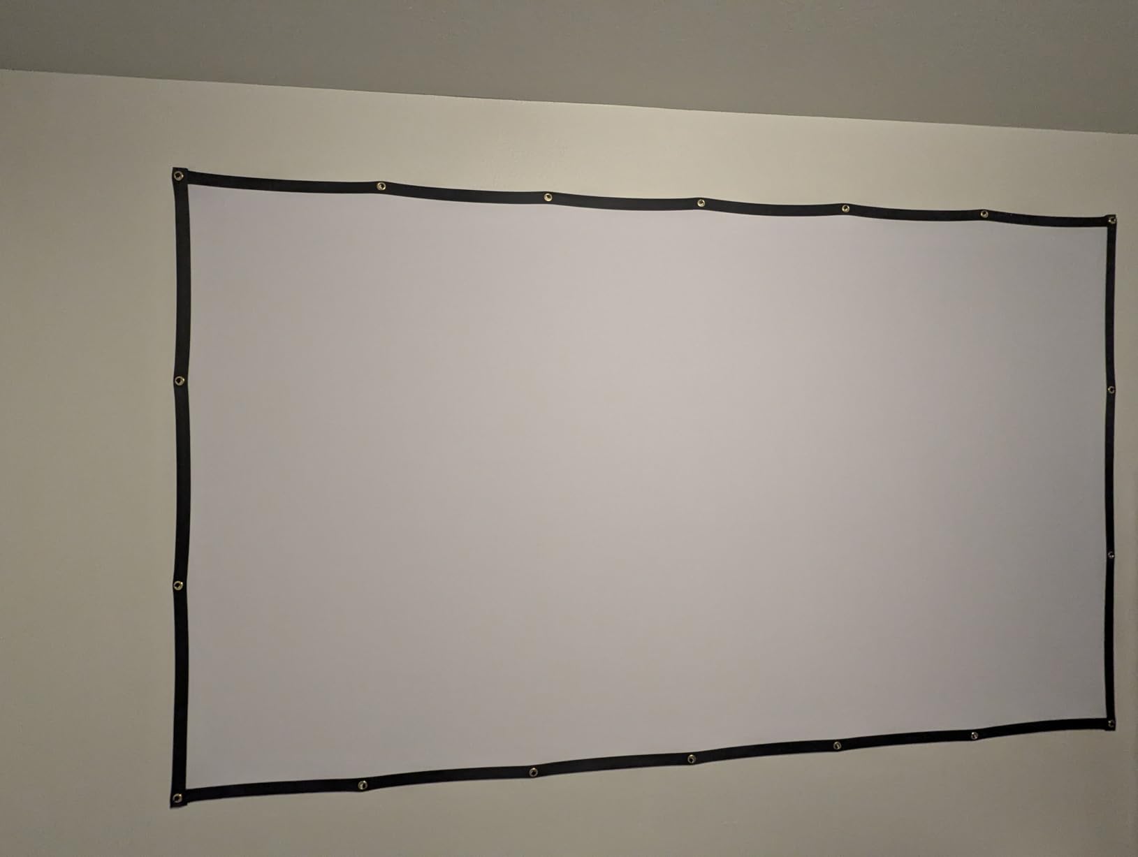 120 inch Projector Screen 16:9 Foldable Anti-Crease Portable Projector Movies Screens for Home Theater Outdoor Indoor Support Double Sided Projection customer photo 1